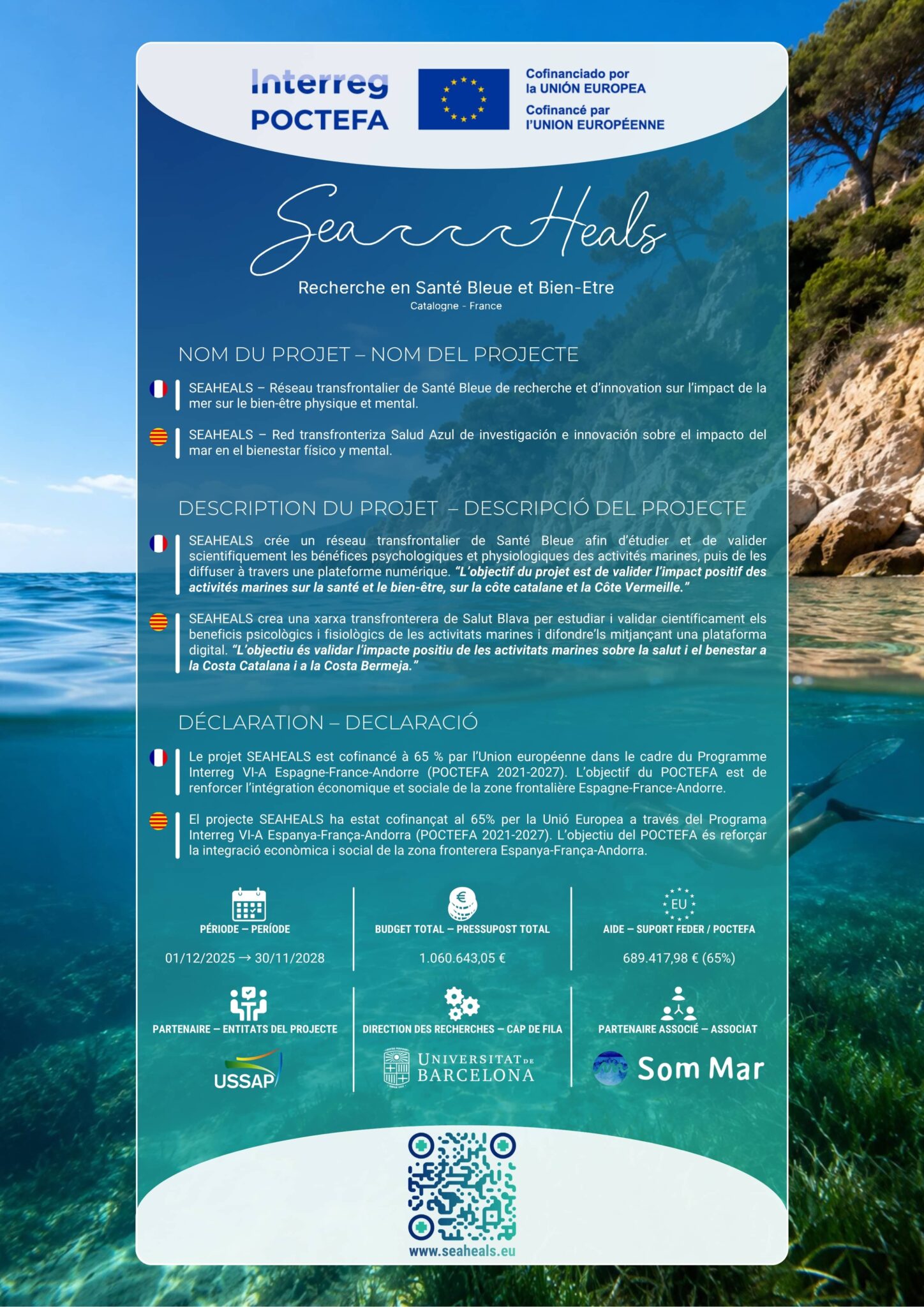 SEAHHEALS: estructurando la investigación europea sobre los efectos del medio marino en la salud física y mental